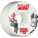 Rollerbones Bowl Bombers Wheels 57mm 103A 8pk White