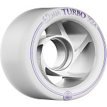 Rollerbones Turbo Wheel Clear Aluminum Hub 62mm 92a 8pk Natural