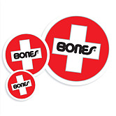 Bones® Bearings Swiss Round Md Sticker (20 pack)