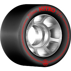 Rollerbones Nitro Wheel 59mm x 97a 8pk Black