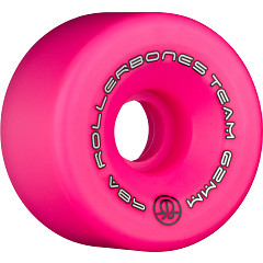 Rollerbones Team Logo 62mm 98A 8pk Pink