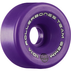 Rollerbones Team Logo 62mm 101A 8pk Purple