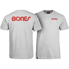 Bones&reg; Bearings Swiss Text T-shirt - Gray