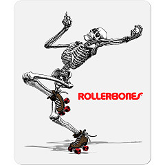 Rollerbones Dancing Skeleton Sticker 10pk