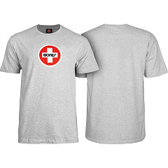 Bones&reg; Bearings Swiss Circle T-Shirt - Gray