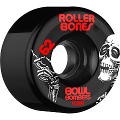 Rollerbones Bowl Bombers Wheels 62mm 103A 8pk Black