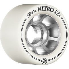 Rollerbones Nitro Wheel 59mm x 88a 8pk White 59mm x 88a 8pk Black