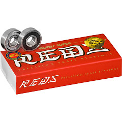 Bones&reg; Super REDS&reg; Bearings 8mm 16 pack