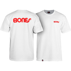 Bones&reg; Bearings Swiss Text T-Shirt - White