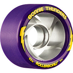 Rollerbones Turbo Bonnie Thunders Signature Rollerskate Wheel 62mm 94A Purple 8pk