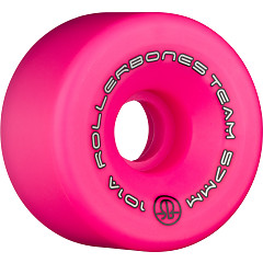 Rollerbones Team Logo 57mm 101A 8pk Pink
