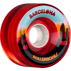RollerBones Outdoor Miami Wheel 65mm 80a 8pk Blk 