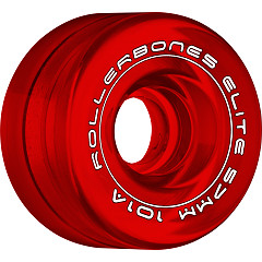Rollerbones Art Elite Competition Wheels 57mm 101A 8pk Red