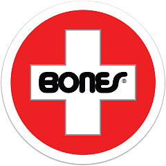 Bones&reg; Bearings Swiss Round Sticker (Single) 6"