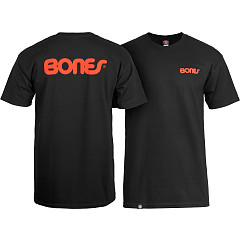 Bones&reg; Bearings Swiss Text T-Shirt - Black