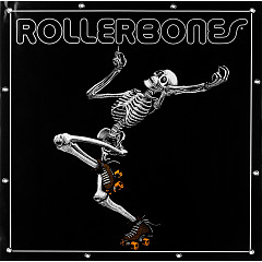 RollerBones Skating Skeleton Banner