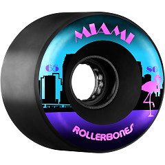 Rollerbones Outdoor Miami Wheel 65mm 80a 8pk Blk