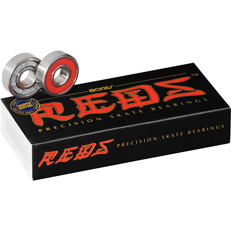 Bones Super Reds Roller Skate Bearings set of 16 8mm 
